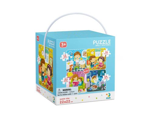 Детский пазл "Мой День" DoDo 300130, 4в1