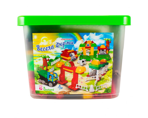 Дитячий конструктор "Весела ферма" 013888/06, 154 деталі