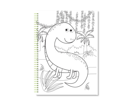 Дитяча розмальовка з олівцями "Coloring fun" НТ-39-04, 24 аркуши