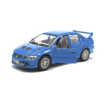 Коллекционная машинка "Mitsubishi Evolution VII" KT5052W(Blue) масштаб 1:42