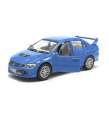 Колекційна машинка "Mitsubishi Evolution VII" KT5052W(Blue) масштаб 1:42