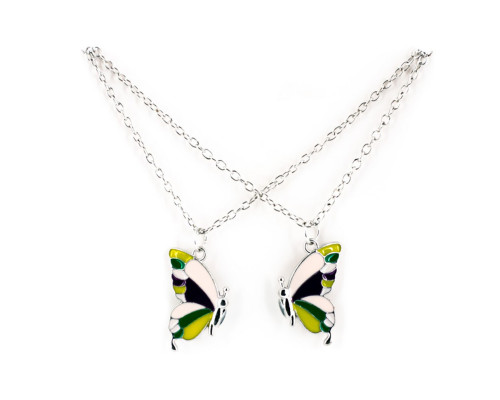 Комплект парного ожерелья Fashion BFF T24757 с магнитами