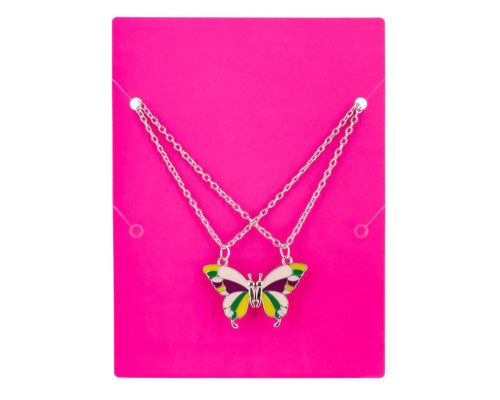Комплект парного ожерелья Fashion BFF T24757 с магнитами