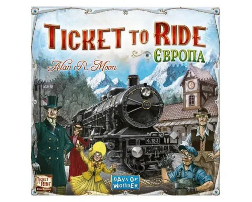 Настільна стратегічна гра "Квиток на потяг: Європа" LOB2219UA