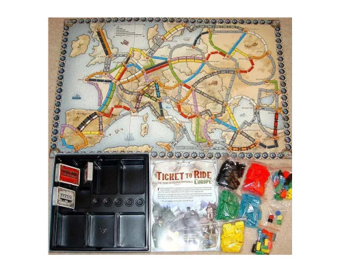 Настільна стратегічна гра "Квиток на потяг: Європа" LOB2219UA
