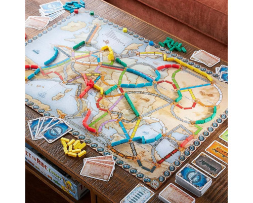 Настільна стратегічна гра "Квиток на потяг: Європа" LOB2219UA