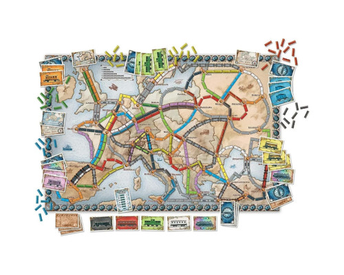 Настільна стратегічна гра "Квиток на потяг: Європа" LOB2219UA