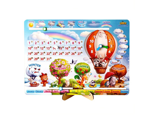 Детская игра Календарь -2 "Воздушный шар" (ПСД259) PSD259 ENG