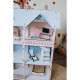 Детский деревянный домик для кукол Долли лофт TG300735729, 73х57х29 см