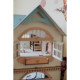 Детский деревянный домик для кукол Долли лофт TG300735729, 73х57х29 см