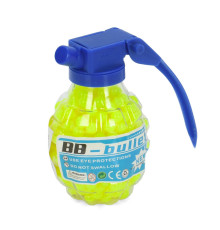 Кульки (пульки) для дитячої зброї "Граната" BB-5(Lime) 500 шт