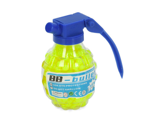 Кульки (пульки) для дитячої зброї "Граната" BB-5(Lime) 500 шт