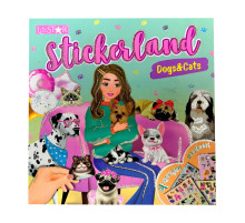 Дитяча книжечка з наклейками "Dogs & Cats" РМ-87-02
