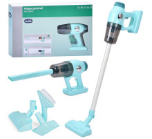 Детская бытовая техника "Пылесос" A1011-2 меняются насадки, звук, свет