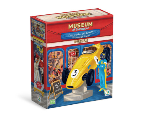 Дитячий віммельпазл "Музей Транспорту" 300640, 150 елементів