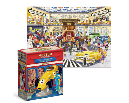 Дитячий віммельпазл "Музей Транспорту" 300640, 150 елементів