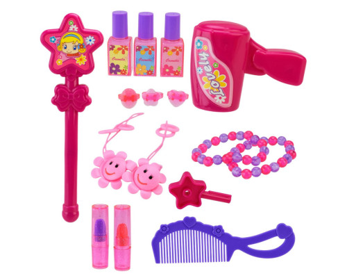 Дитячий туалетний столик 661-125 світло, звук, паличка, фен, гребінець