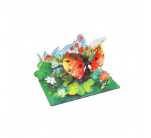 Деревянный пазл 3D "Ladybug" 68036W 49 деталей