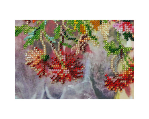 Набір для вишивання бісером "Хризантеми" AB-490 31х38 см