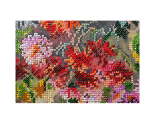 Набір для вишивання бісером "Хризантеми" AB-490 31х38 см