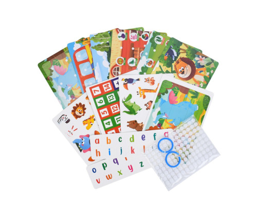 М'яка розвиваюча іграшка-книжечка "Busybook" YB-501-502-503-3