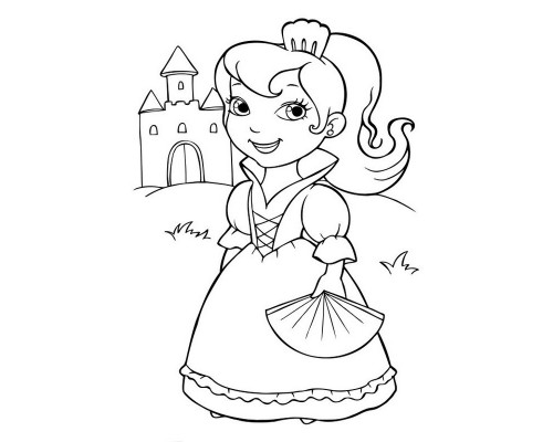 Велика книга розмальовок "Для малюків" 1736027, 64 сторінки