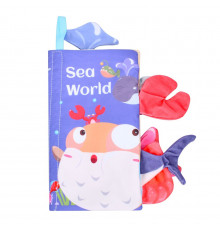 Розвиваюча книжка-шуршалка 668-230(Sea world) англійські слова