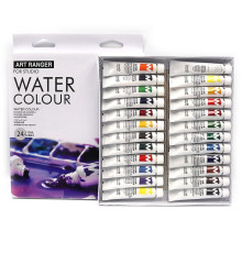 Набор акварельных красок "Art ranger" EW2412C-4, 24 цвета по 12 мл