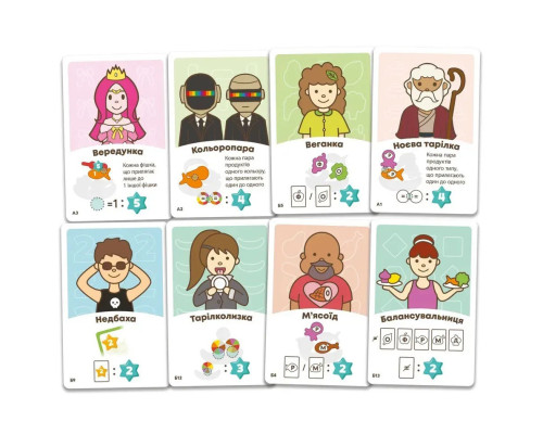 Настольная развлекательная игра "Смакуны-едуны" LOB2343UA от 1 до 5 игроков