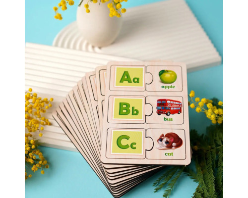 Развивающая детская игра "Английский алфавит" (ПСД253) PSD253 ENG