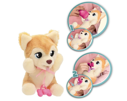 Інтерактивна іграшка серії "Yummy" Померанський шпіц Baby Paws 926387IM з аксесуарами