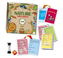 Дитяча настільна гра "NATURE. Вікторина" MKK0602 від 5 років