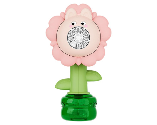 Мыльные пузыри Flower Bubble Machine BJC-5A(Bunny-Pink) со светом