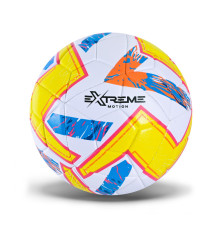 М'яч футбольний FB25673(Yellow-Orange) розмір №5, PU, ​​400 гр