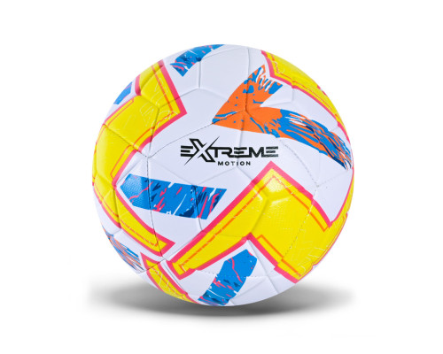 М'яч футбольний FB25673(Yellow-Orange) розмір №5, PU, ​​400 гр