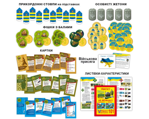 Настільна гра "Повернути кордон" 81398 сімейна, патріотична
