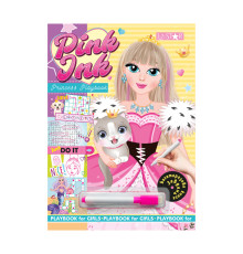 Багаторазова книга завдань для дівчаток Princess Playbook LS-04-02 з маркером