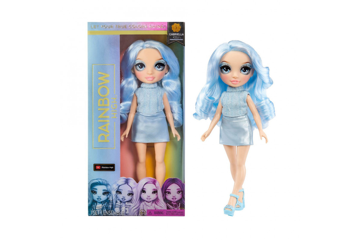 Дитяча ігрова лялька Крижинка Rainbow High 987932 серії "ОРР" з артикуляцією Дитяча ігрова лялька Крижинка Rainbow High 987932 серії "ОРР" з артикуляцією