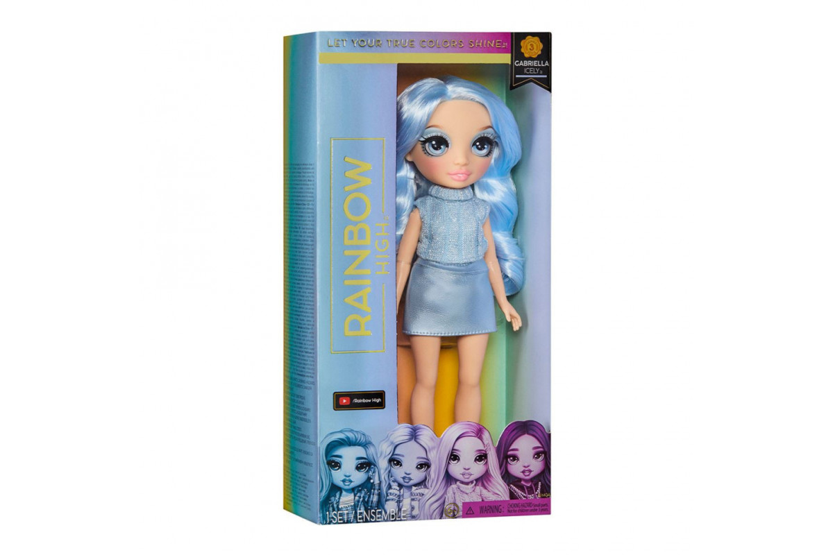 Дитяча ігрова лялька Крижинка Rainbow High 987932 серії "ОРР" з артикуляцією Дитяча ігрова лялька Крижинка Rainbow High 987932 серії "ОРР" з артикуляцією