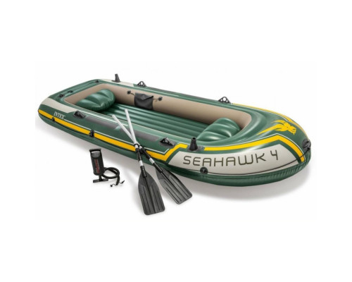 Лодка туристическая трехместная SEA HAWK 68351, 338 х 127 х 50 см
