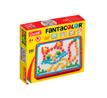 Развивающий набор мозаики Quercetti 0920-Q, доска 22х16 см 160 штук