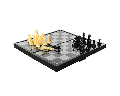 Шахи магнітні Bambi 2029, 3 в 1 Шахи, шашки, нарди