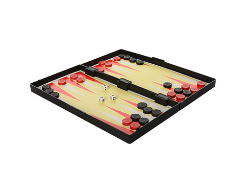 Шахи магнітні Bambi 2029, 3 в 1 Шахи, шашки, нарди