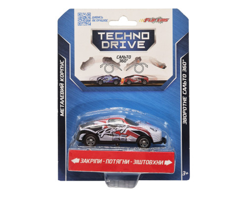 Игровая машинка Крутой переворот Flip'ems TechnoDrive 1312-3 переворот на 360°