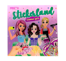 Дитяча книжечка з наклейками "Glamour Girls" РМ-87-03
