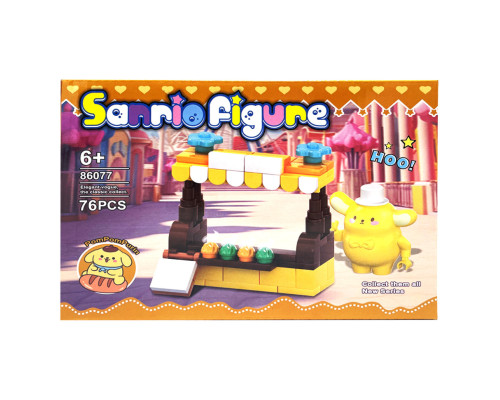 Дитячий ігровий конструктор "PomPomPurin" 86077-2, 76 деталей