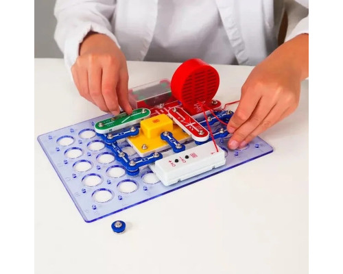 Конструктор електронний "ЗБИРАЄМО РАДІО" DOKA D70703 музика та світло