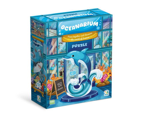 Дитячий віммельпазл "Музей Океанаріум" 300641, 150 елементів