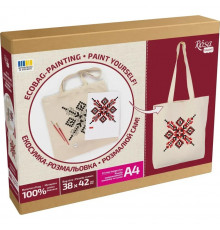 Набір для творчості екосумка-розмальовка "Вишиванка“ N0003651, 38х42 см