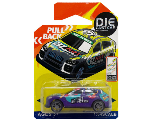 Машинка ігрова металева "Hot Power" CS101-10 масштаб 1:64